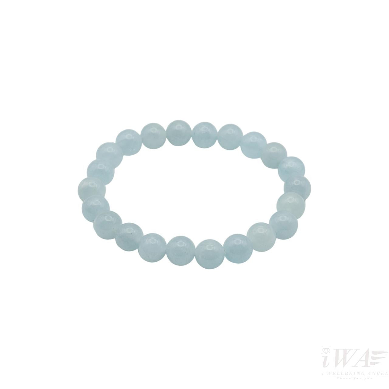 Aquamarine Crystal Bracelet