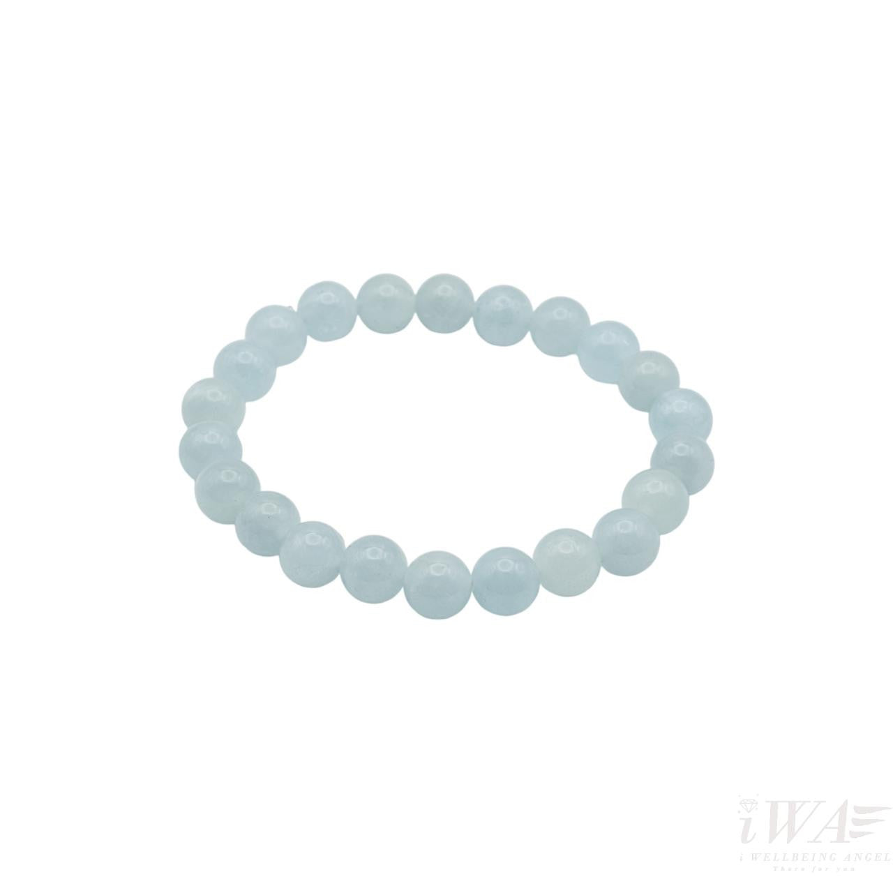 Aquamarine Crystal Bracelet