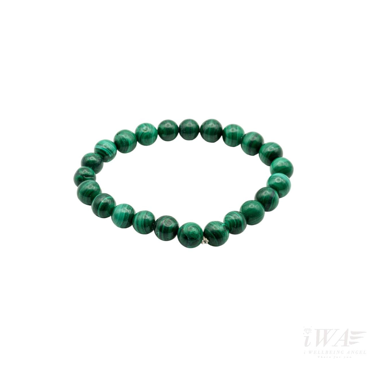 Malachite Crystal Bracelet 8mm