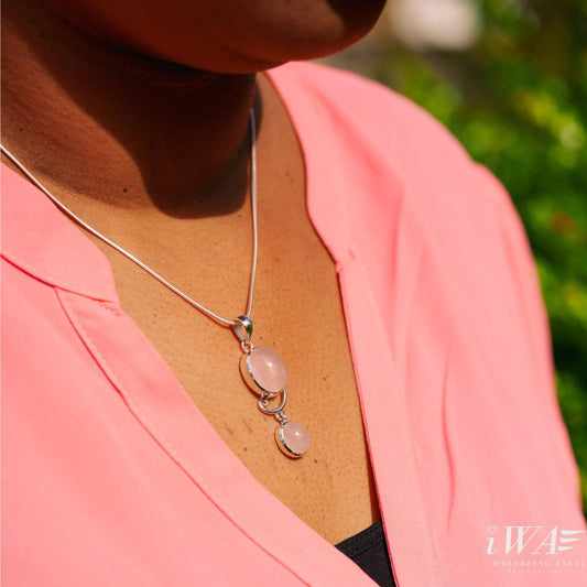 Victoria Pendant Necklace Silver Jewellery