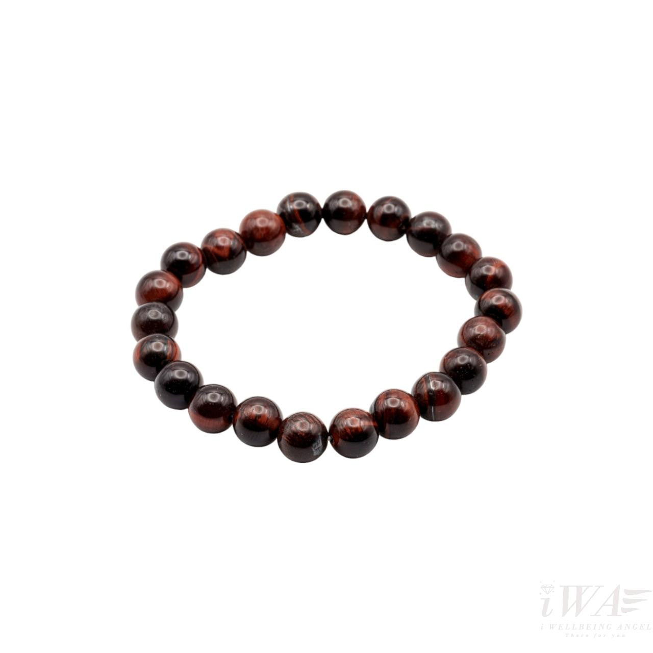 Red Tiger Eye Crystal bracelet