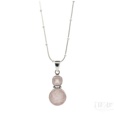 Rose Quartz Dangle pendant