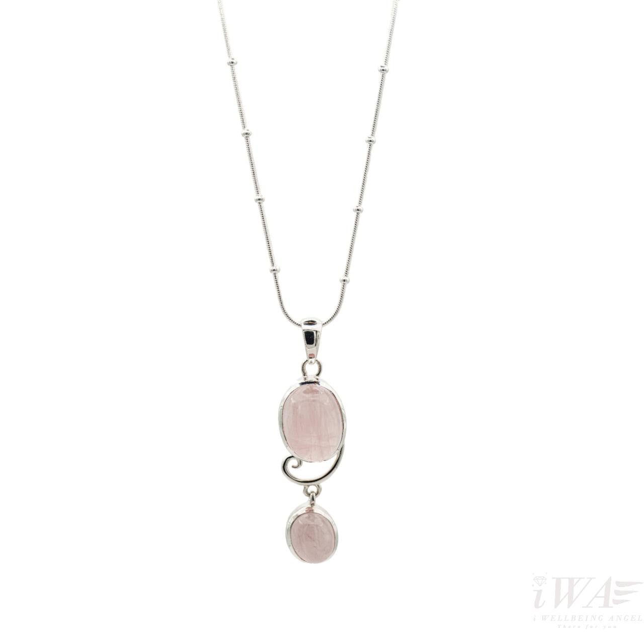 Rose Quartz Victoria pendant