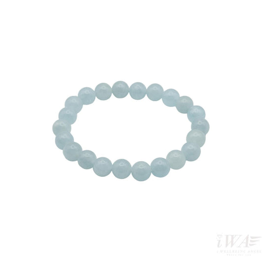 Aquamarine Crystal Bracelet