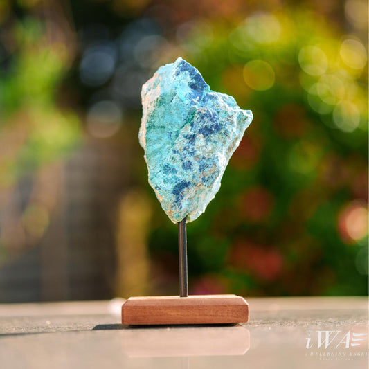 Chrysosolla Crystal Rough for home or office space