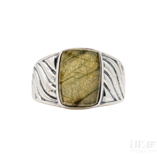 Labrodite Dunes Ring Ring Silver Jewellery