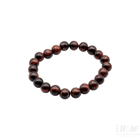 Red Tiger Eye Crystal bracelet