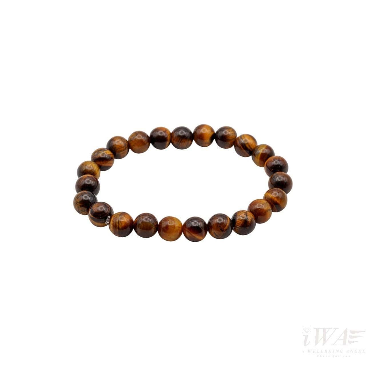 Red Tiger Eye Crystal Bracelet 8mm