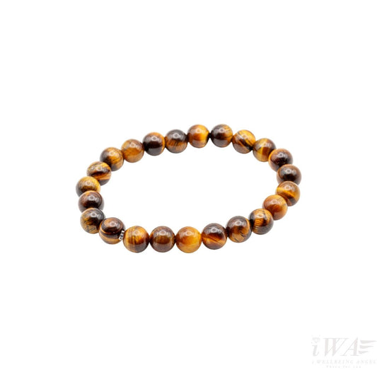 Tiger Eye Crystal Bracelet 8mm