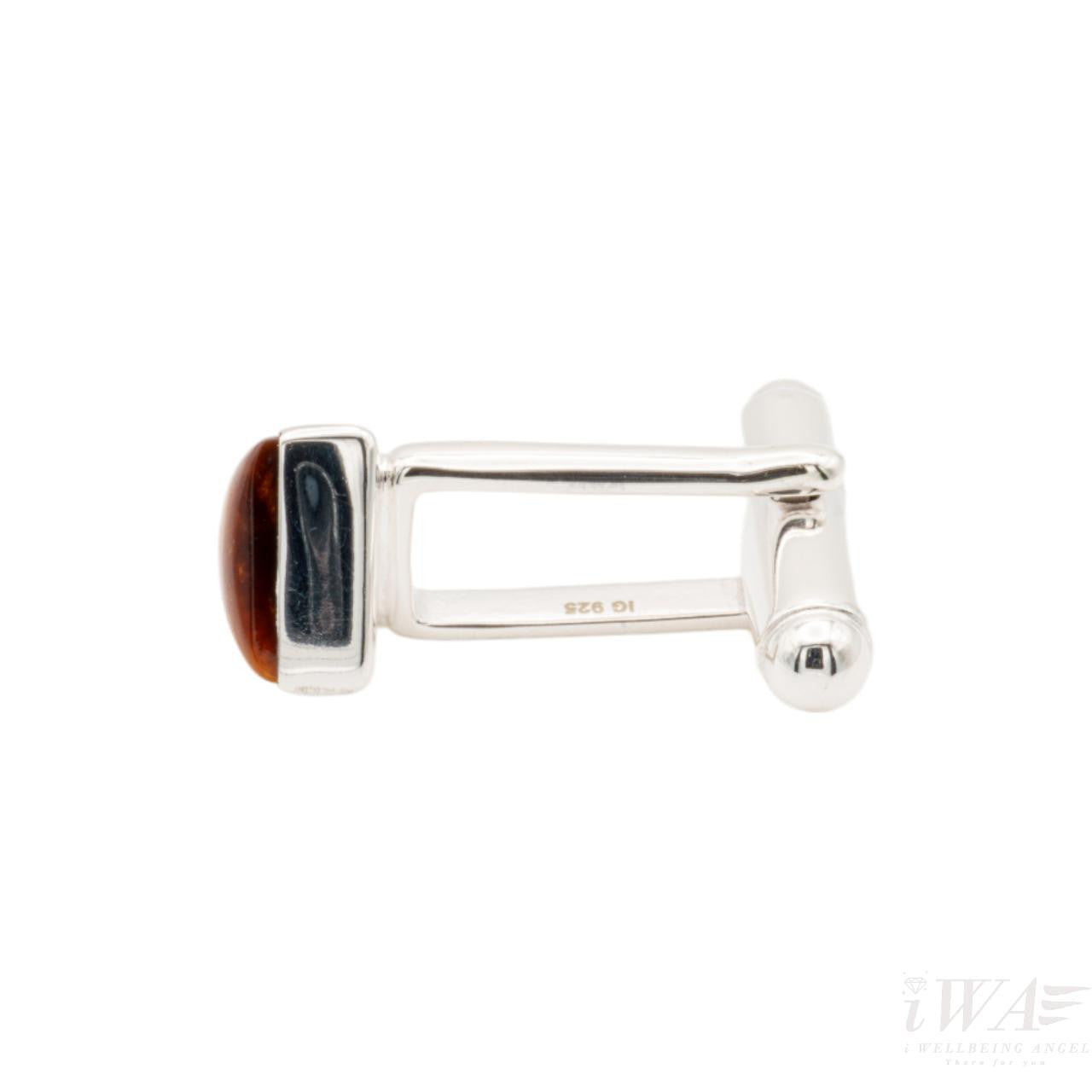 Tiger Eye Triangulus Cufflinks Silver Jewellery